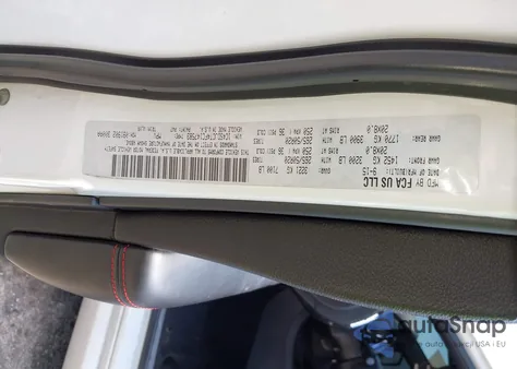 2015 Dodge Durango R/T z USA, uszkodzony, nr VIN 1C4SDJCT4FC147583